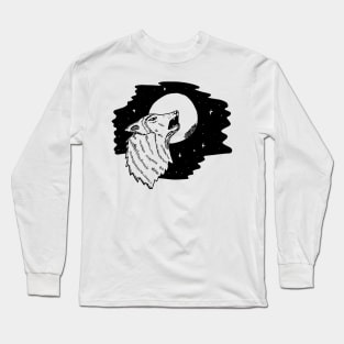 Wolf Howling Long Sleeve T-Shirt